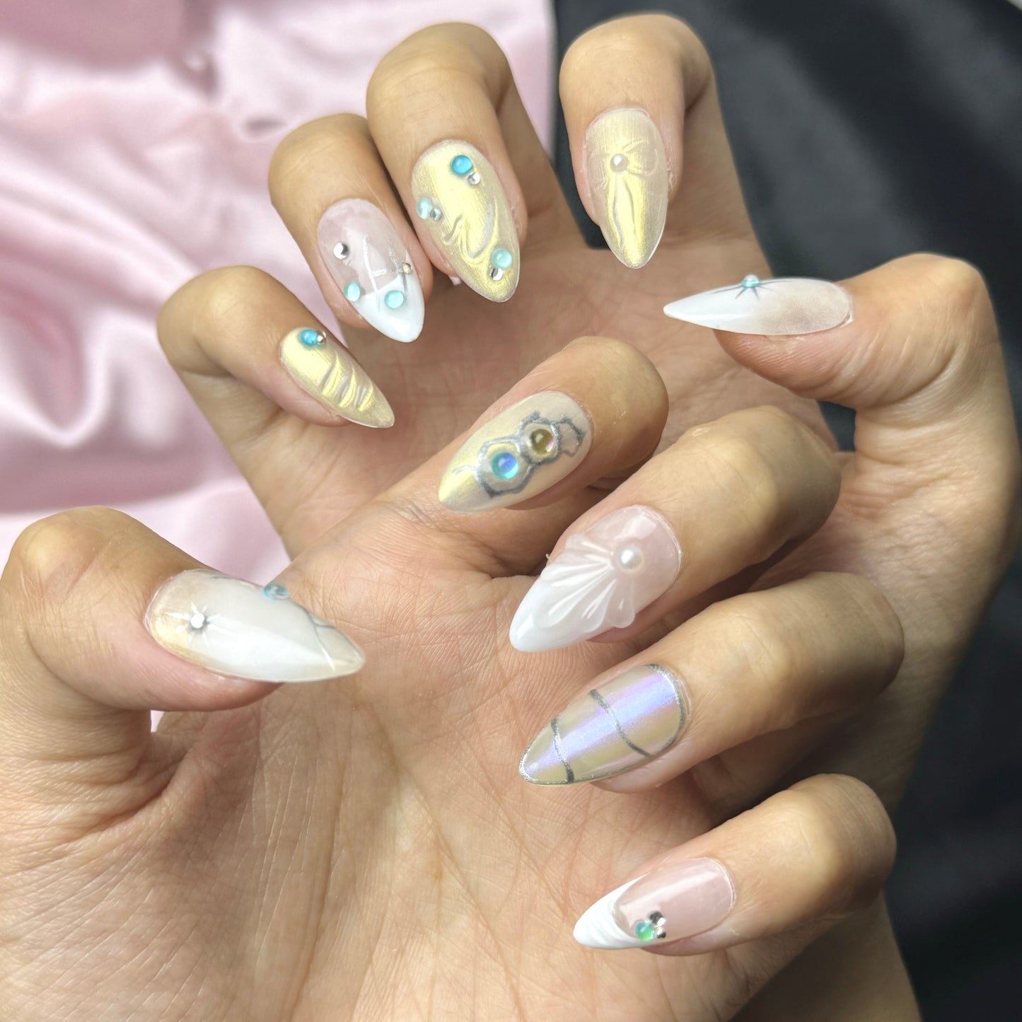 Moonlit Radiance Nails