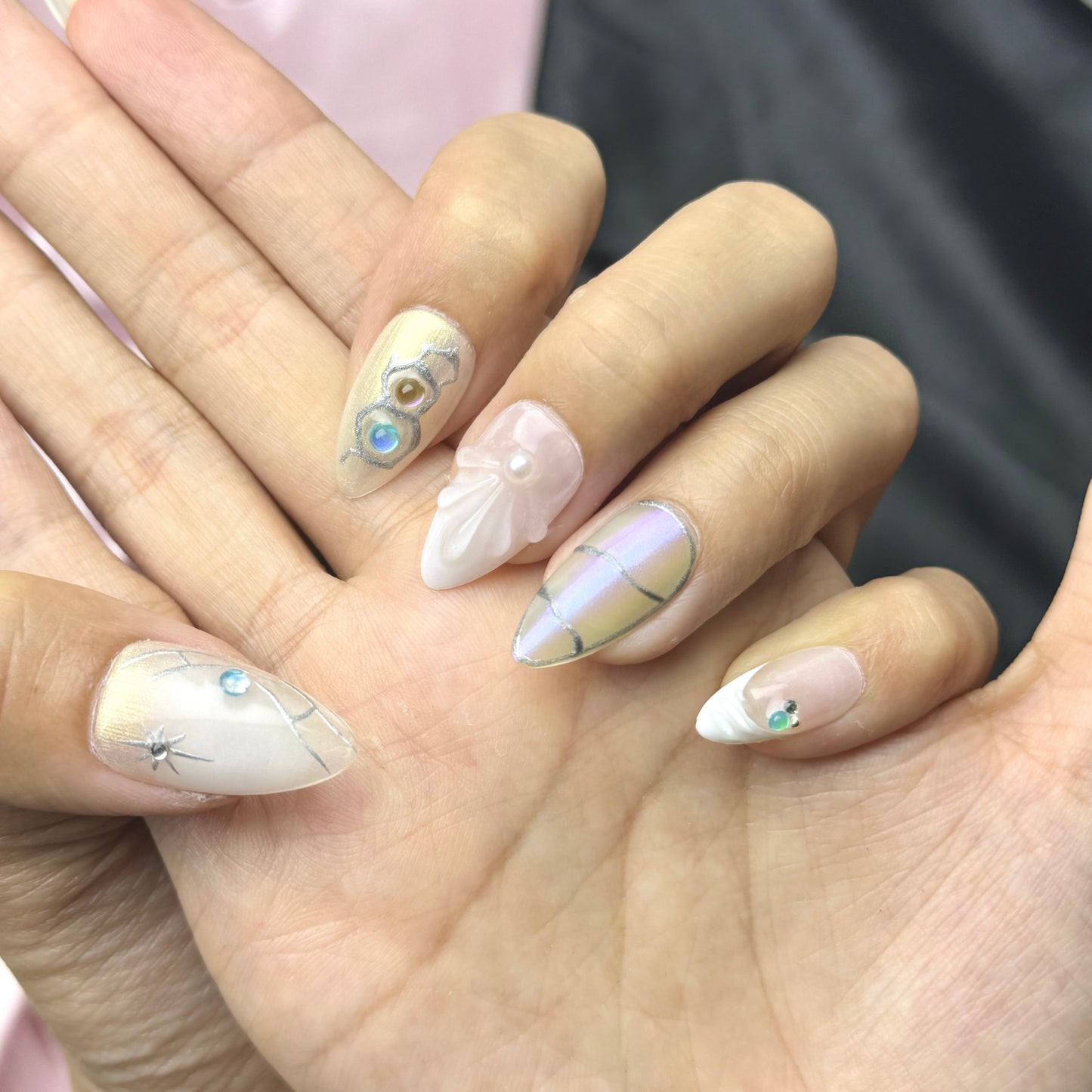 Moonlit Radiance Nails