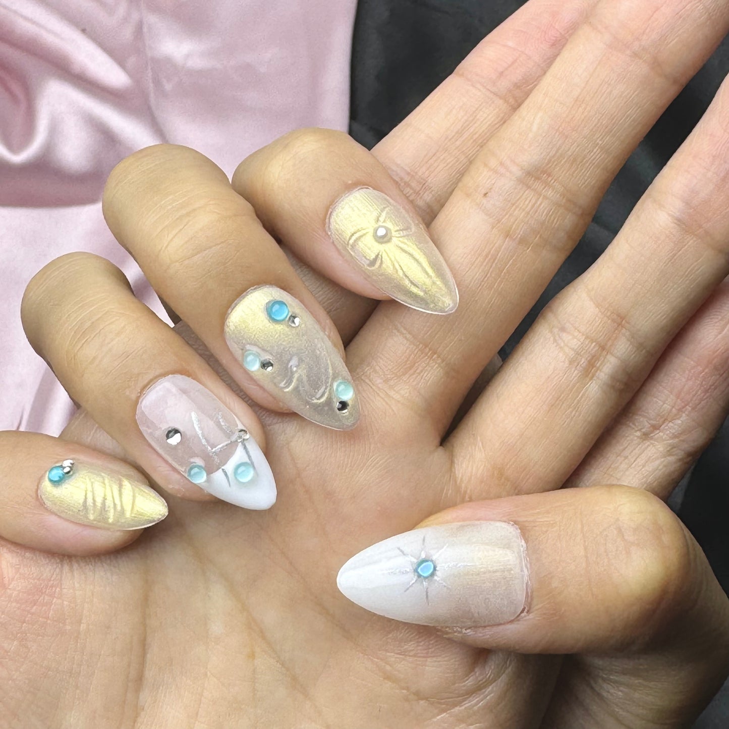 Moonlit Radiance Nails